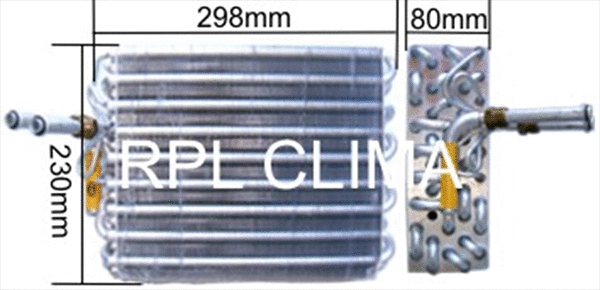 Evaporator, air conditioning (APEVVW0001)