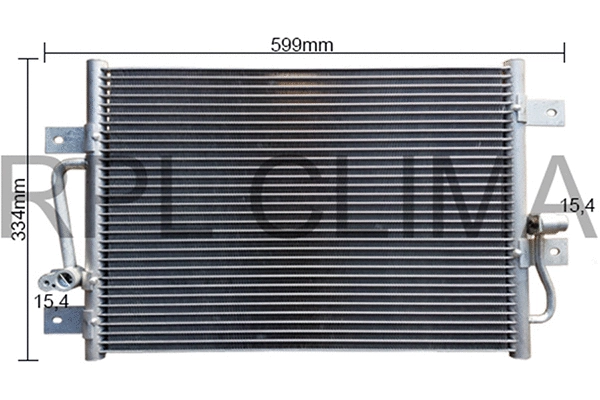 Condenser, air conditioning (APCDFT5042)