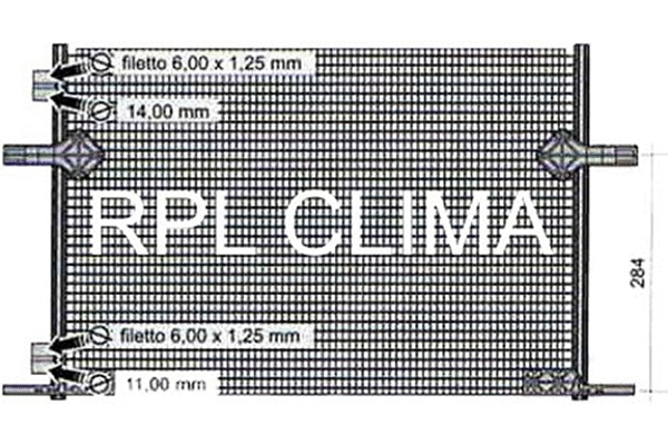 Condenser, air conditioning (APCDRE0019)