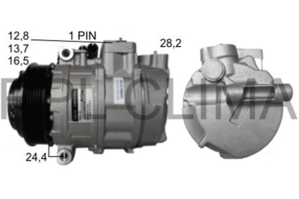 Compressor, air conditioning (APCOMB5024)
