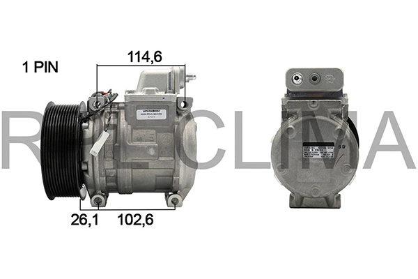Compressor, air conditioning (APCOMB0057)