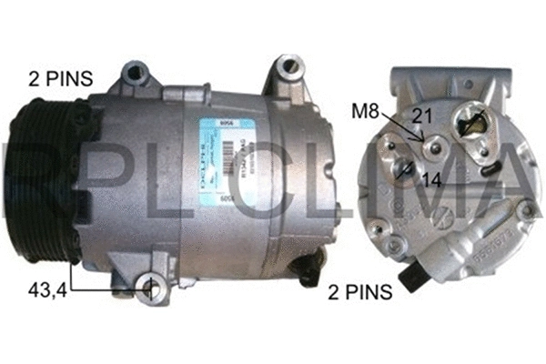 Compressor, air conditioning (APCORE0050)