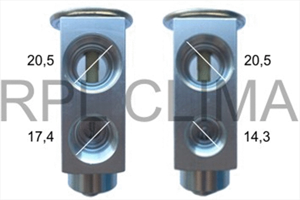 Injector Nozzle, expansion valve (APVXBW0001)