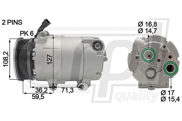 Compressor, air conditioning (APCOFD5036)