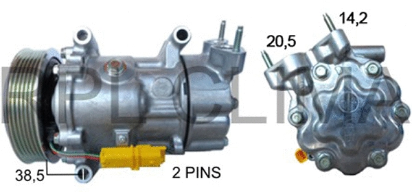 Compressor, air conditioning (APCOCI5041)
