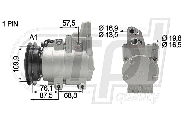 Compressor, air conditioning (APCOMZ5022)