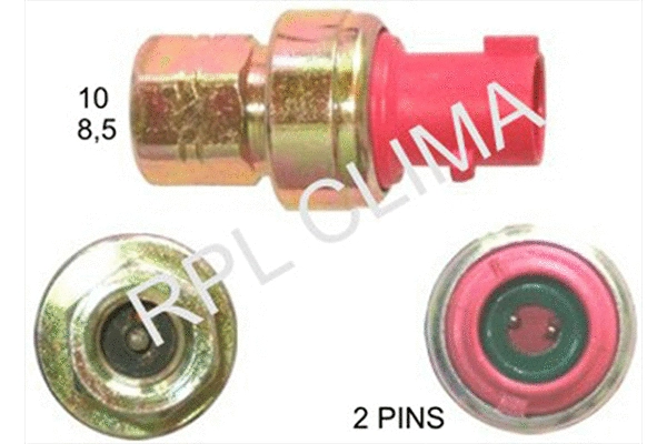 Pressure Switch, air conditioning (APPRVW0011)