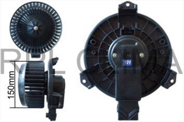 Electric Motor, interior blower (APVTTO5009)
