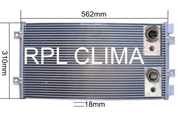 Condenser, air conditioning (APCDFT0060)