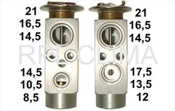 Injector Nozzle, expansion valve (APVXJD0001)