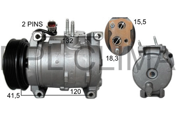 Compressor, air conditioning (APCOCH5025)