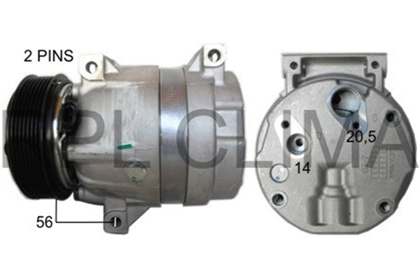 Compressor, air conditioning (APCORE5076)