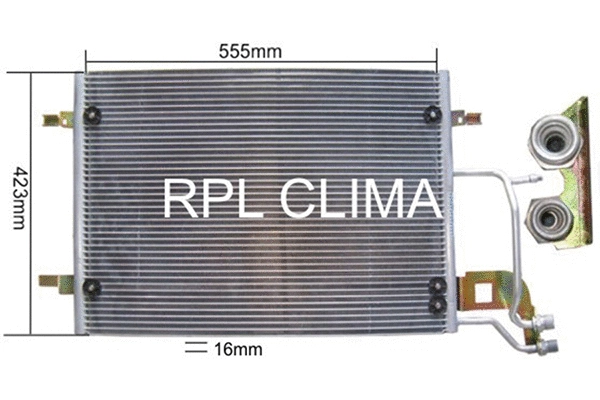 Condenser, air conditioning (APCDAU0013)