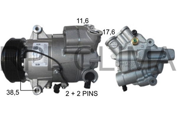 Compressor, air conditioning (APCOOP0062)