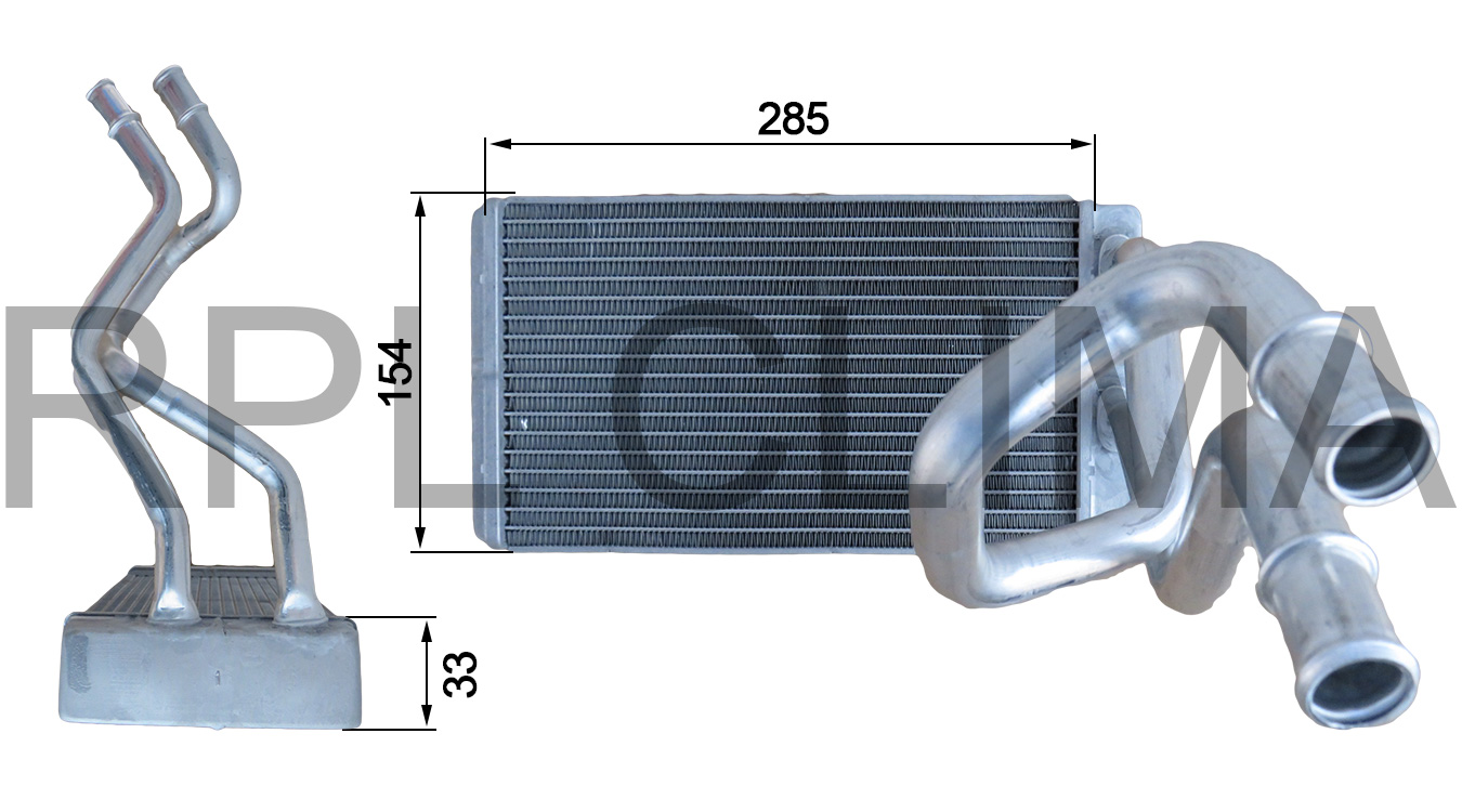 Heat Exchanger, interior heating (APCHNI1012)