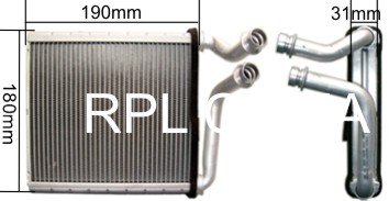 Heat Exchanger, interior heating (APCHAU1011)