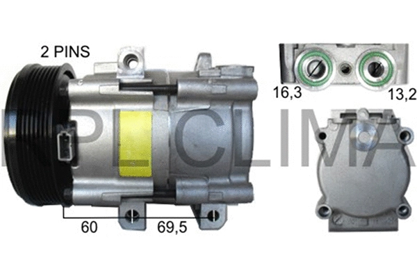 Compressor, air conditioning (APCOFD0027)