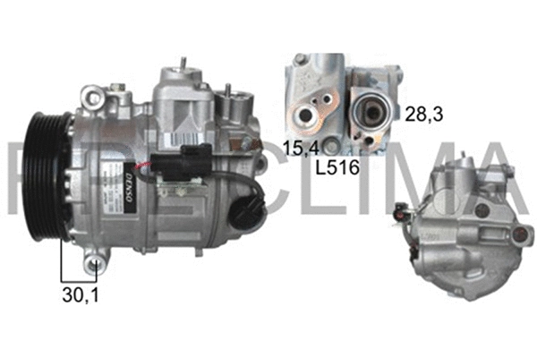 Compressor, air conditioning (APCOLR0019)