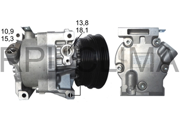 Compressor, air conditioning (APCOFT5014)