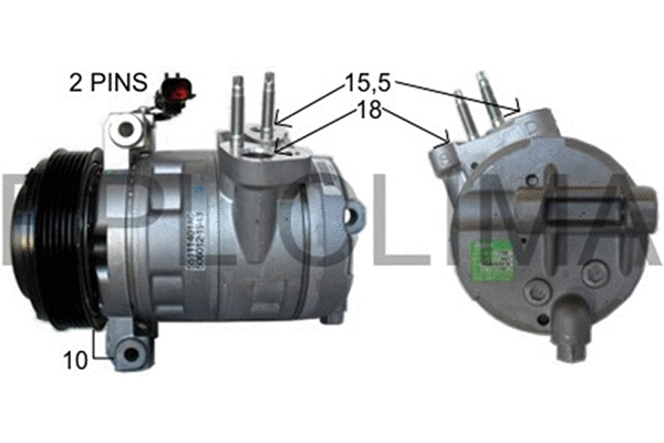 Compressor, air conditioning (APCOOP0052)
