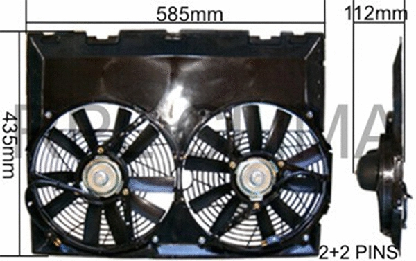 Fan, engine cooling (APELMB0012)