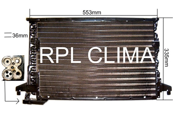 Condenser, air conditioning (APCDBW0007)