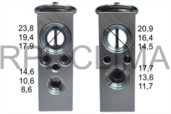 Injector Nozzle, expansion valve (APVXRE0005)