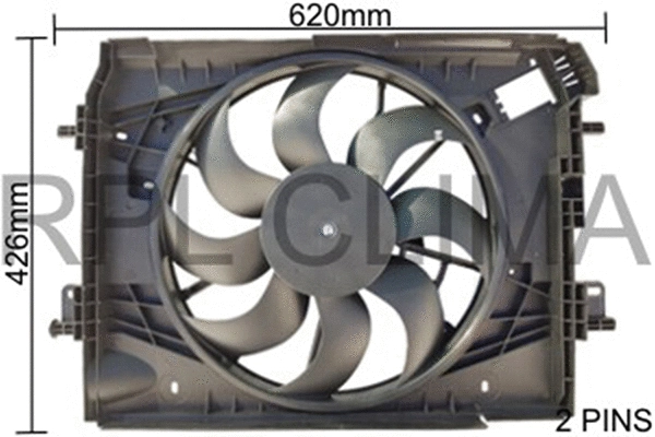 Fan, engine cooling (APELRE5033)