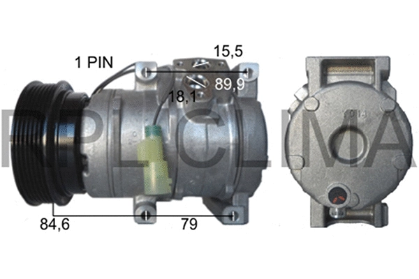 Compressor, air conditioning (APCOLR0008)