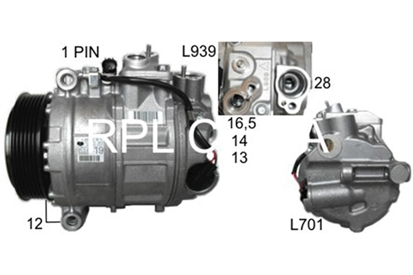 Compressor, air conditioning (APCOMB5051)