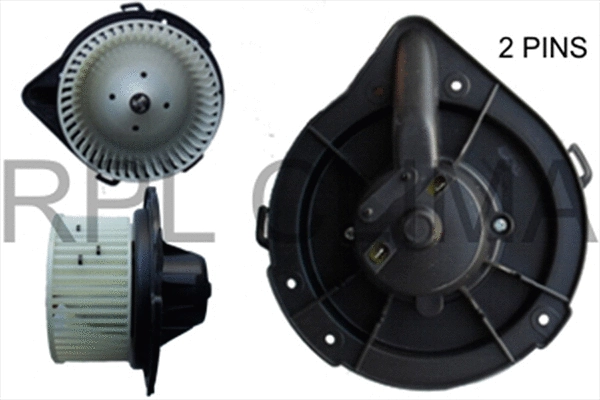 Electric Motor, interior blower (APVTVW0004)