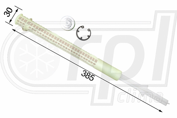 Dryer, air conditioning (APFLVW0015)