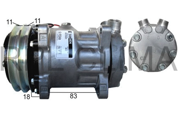 Compressor, air conditioning (APCOSD0729)