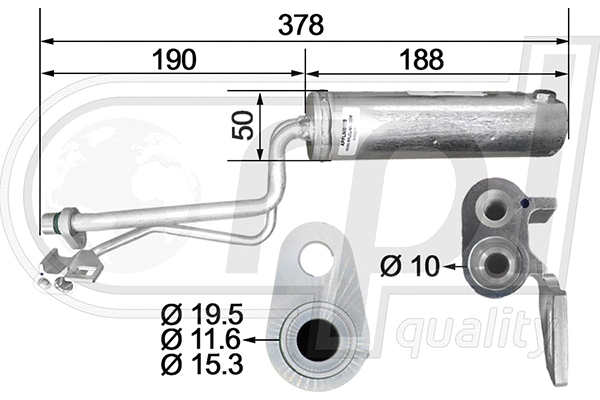 Dryer, air conditioning (APFLNI0020)