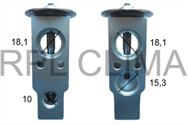 Injector Nozzle, expansion valve (APVXTO0012)