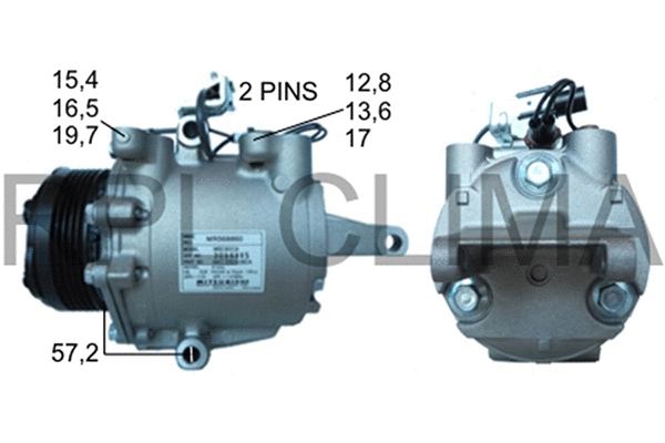Compressor, air conditioning (APCOMI5036)