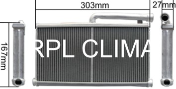Heat Exchanger, interior heating (APCHAU1014)