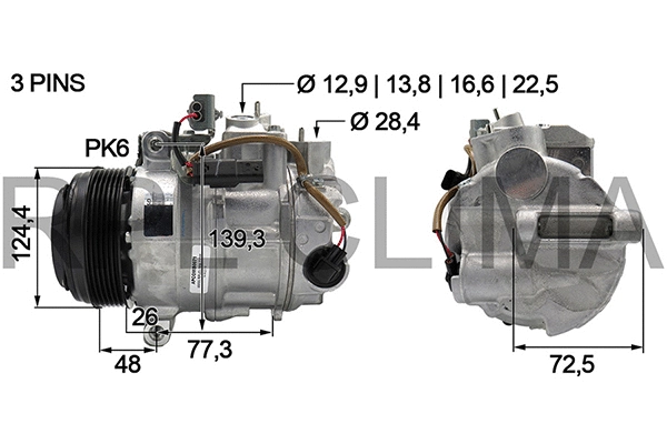 Compressor, air conditioning (APCOMB0071)