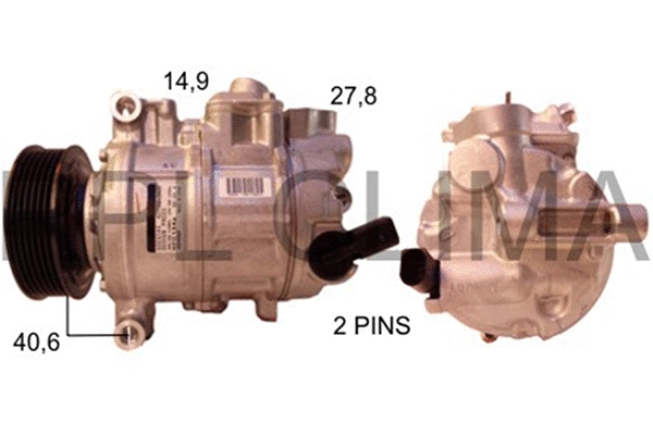 Compressor, air conditioning (APCOVW0034)