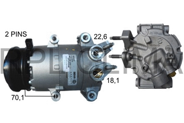 Compressor, air conditioning (APCOFD5068)