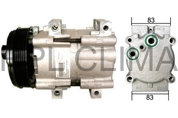 Compressor, air conditioning (APCOFD0001)