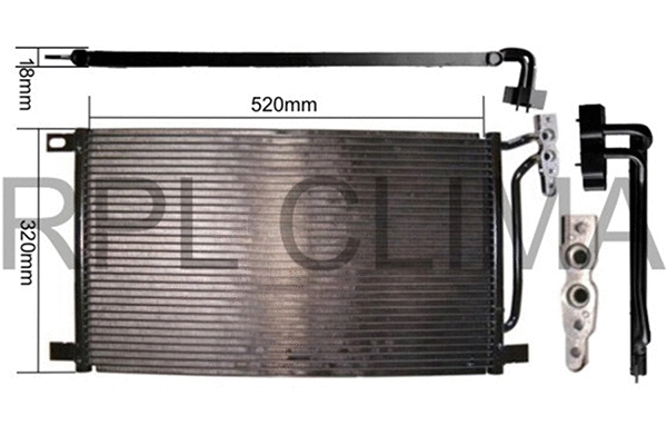 Condenser, air conditioning (APCDBW0009)