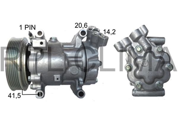 Compressor, air conditioning (APCORE0031)
