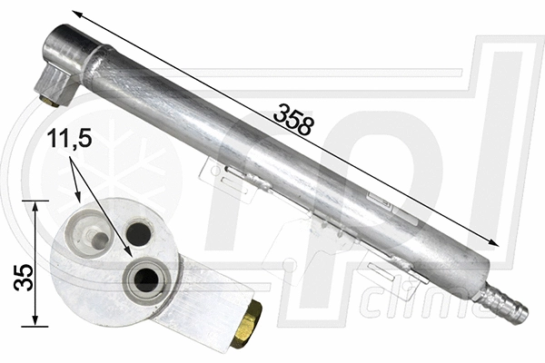 Dryer, air conditioning (APFLVO0023)