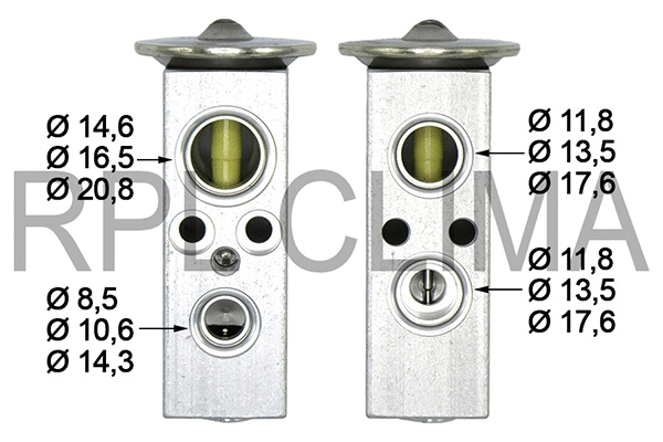 Injector Nozzle, expansion valve (APVXNH0001)