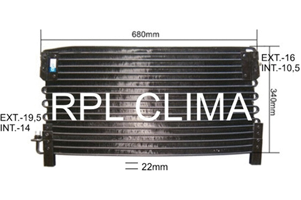 Condenser, air conditioning (APCDVO0017)