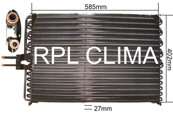 Condenser, air conditioning (APCDRE0043)