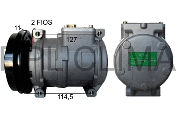 Compressor, air conditioning (APCOJD5014)