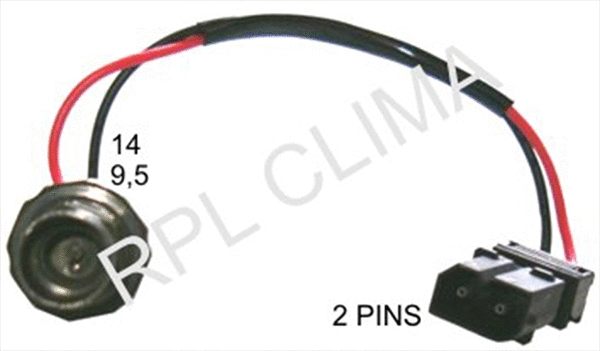 Pressure Switch, air conditioning (APPRBW0006)