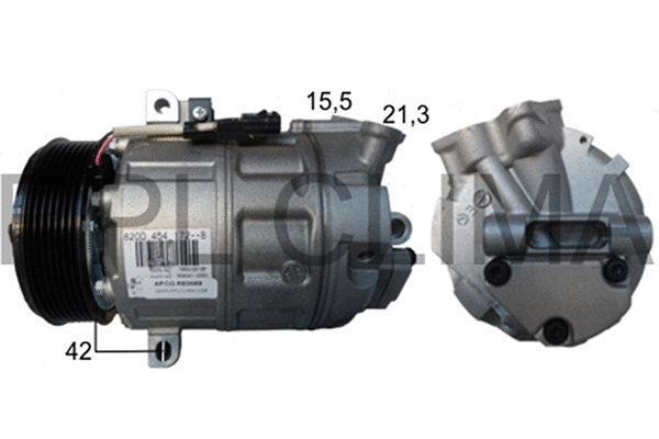 Compressor, air conditioning (APCORE0069)